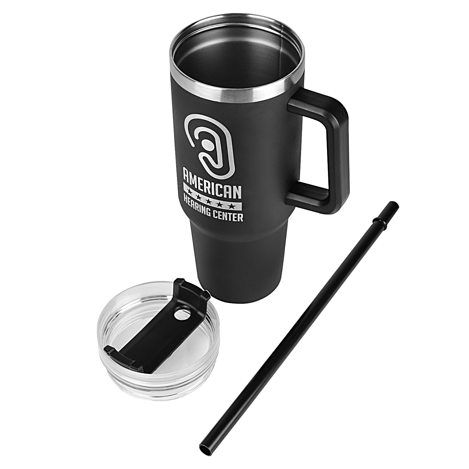 The Forty - Double Wall Tumbler with Handle 4