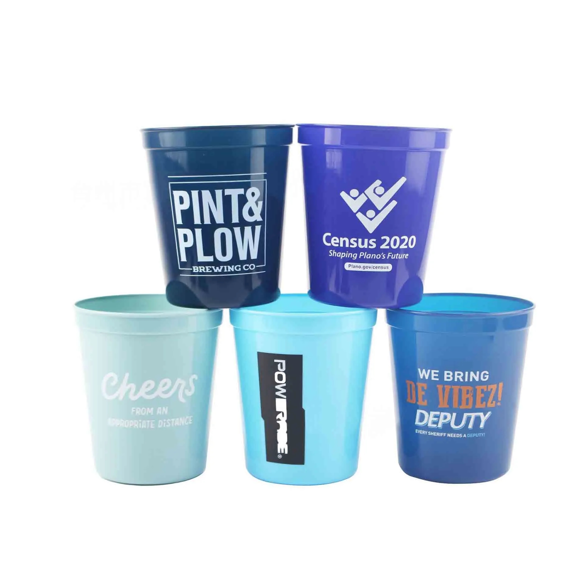 12 Oz Color Changing Plastic Stadium Cups 2