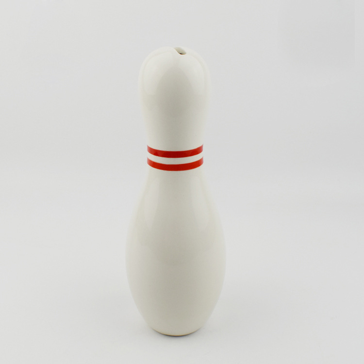 Piggy Bank in shape of bowling ball and pin 2