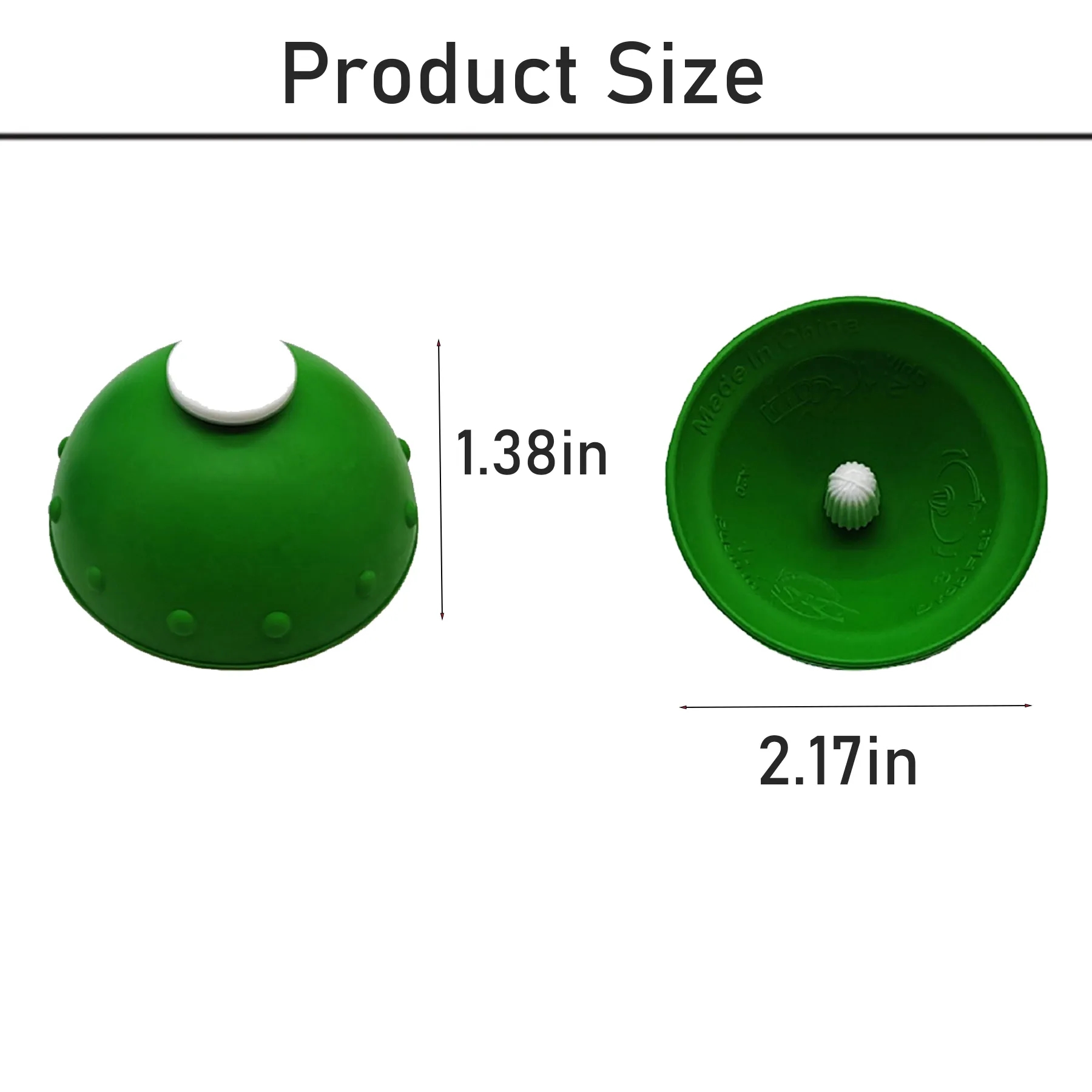 Rubber Rotating Bouncing Bowl Toy 4
