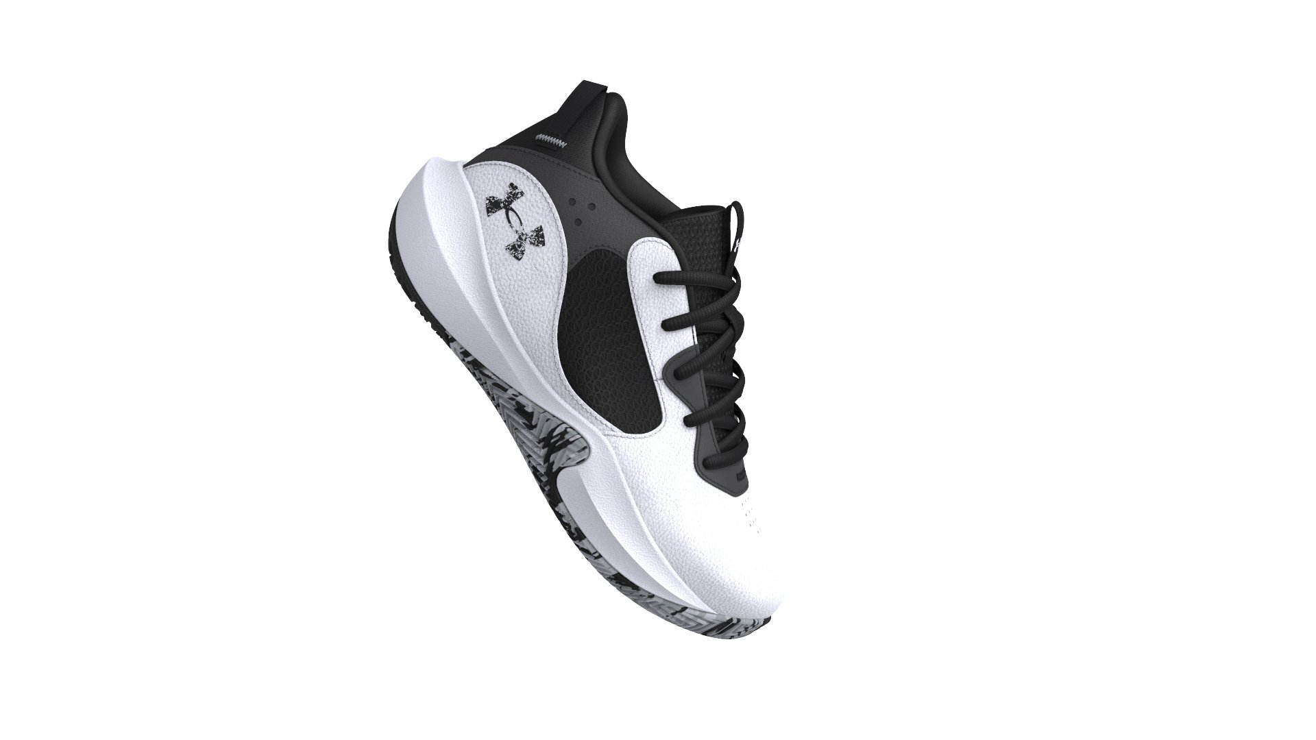 UA Lockdown 6 Pre-School Basketball Shoes 2