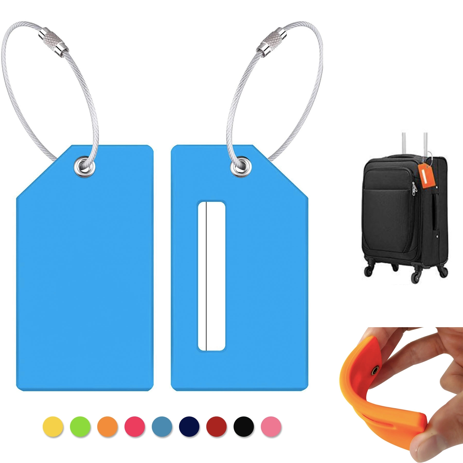 Silicone Luggage Tag 1