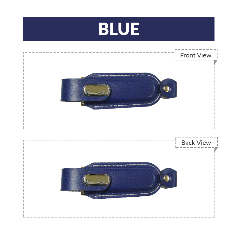 Leather Round Edged USB Flash Drive 17