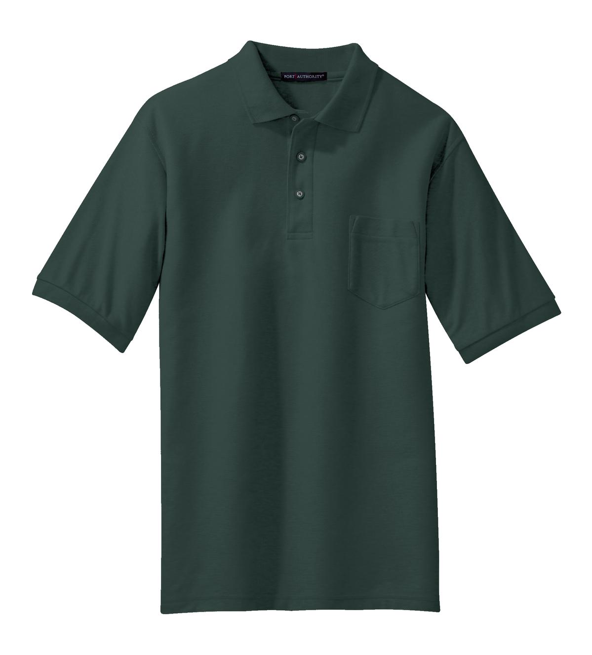 Port Authority Silk Touch Polo with Pocket. K500P 23