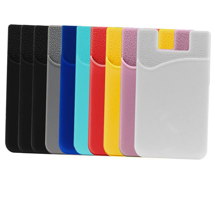 Silicone Cellphone Card Holder/ Silicone Phone Wallet 2