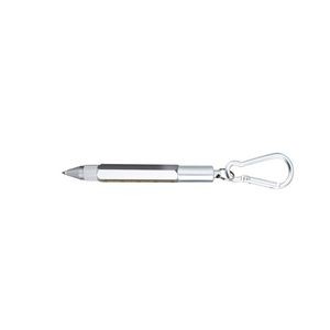 6 In 1 Metal Tool Pen With Carabiner 12