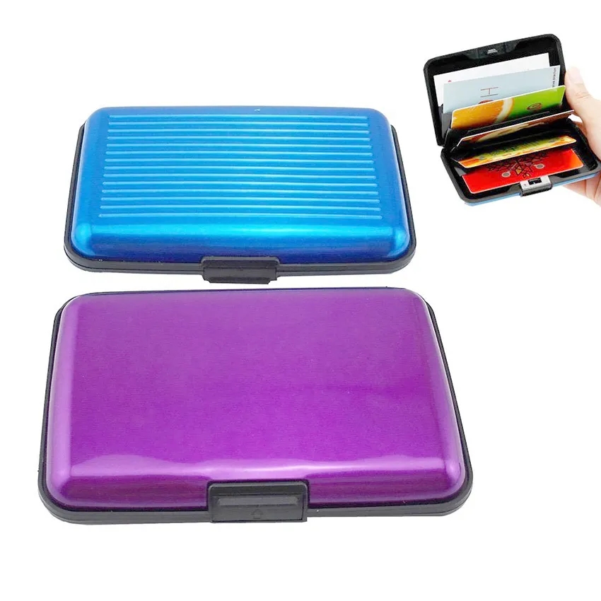 Aluminum alloy antimagnetic shield card box 3