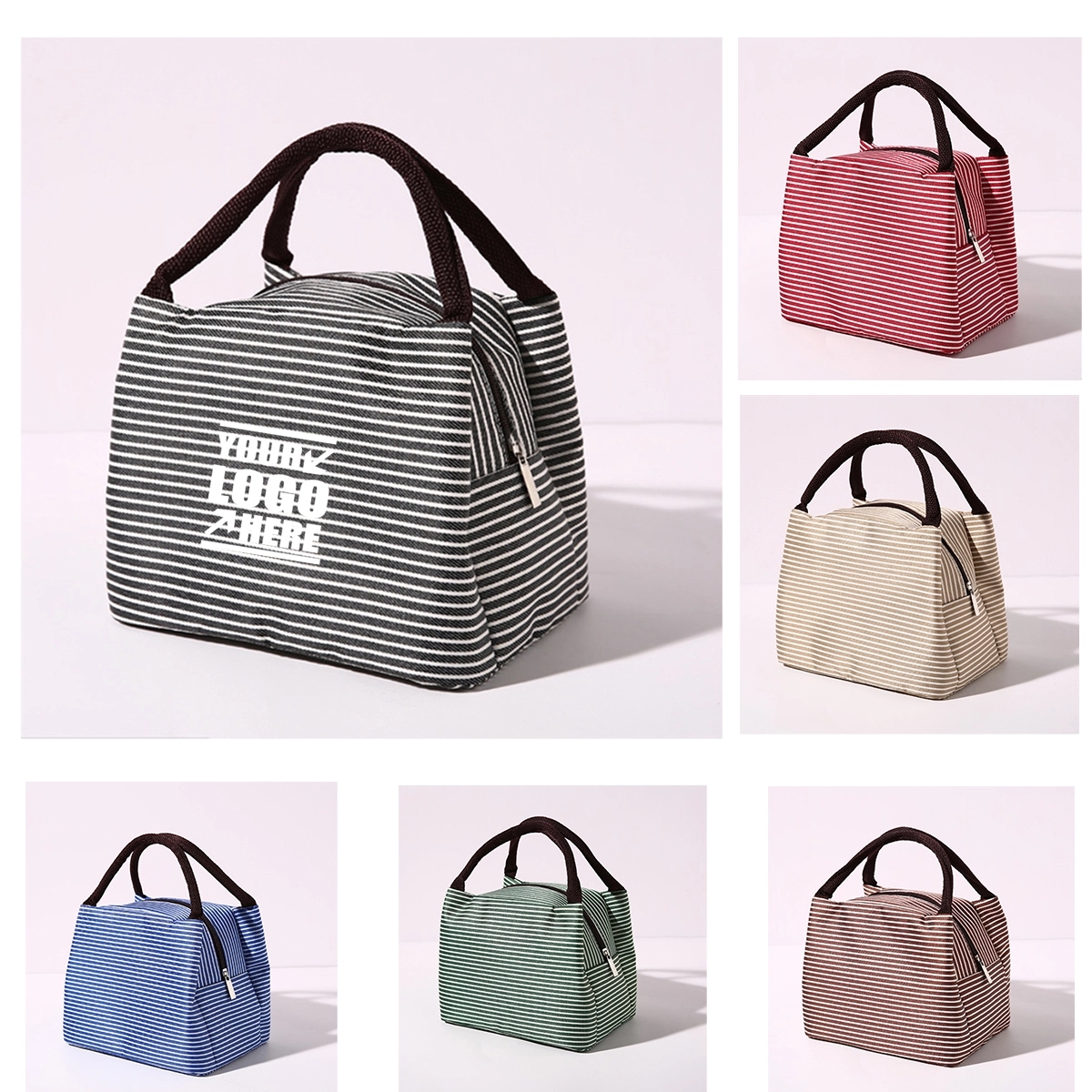 Reusable Insulated Cooler Tote Lunch Bag for Travel 3