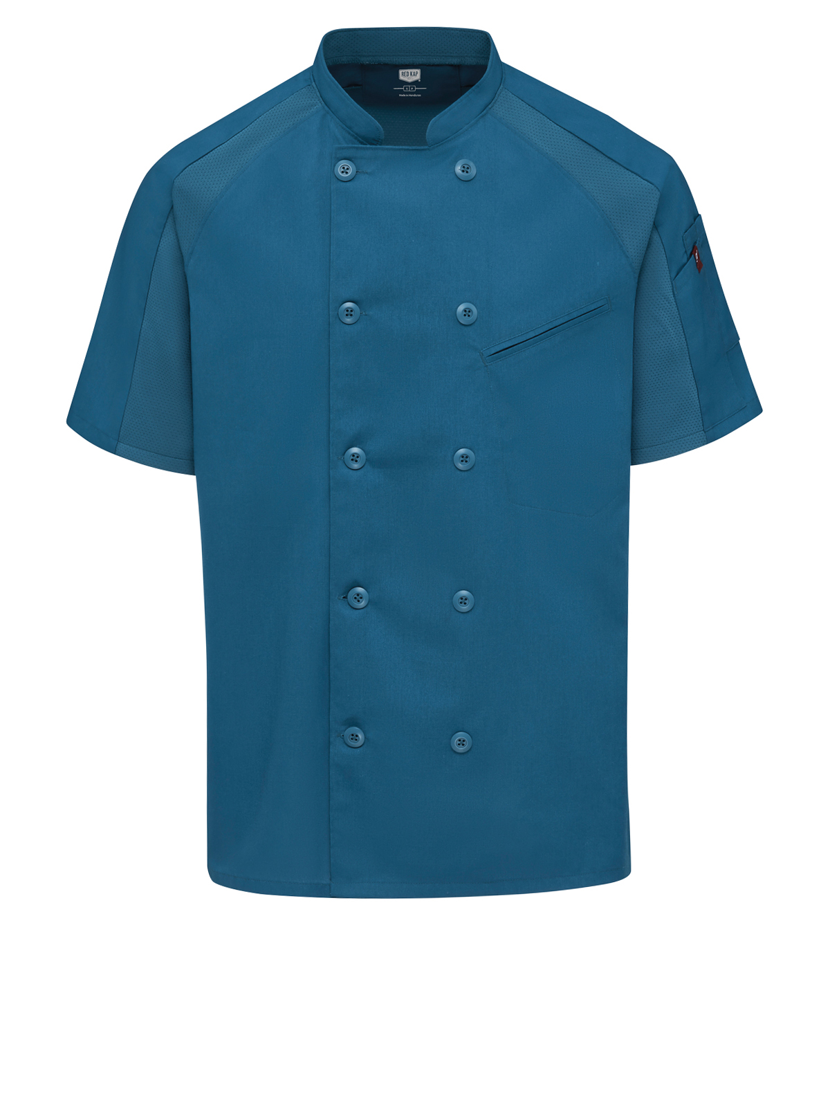 Red Kap Culinary - Men's Airflow Raglan Chef Coat with OilBlok 5