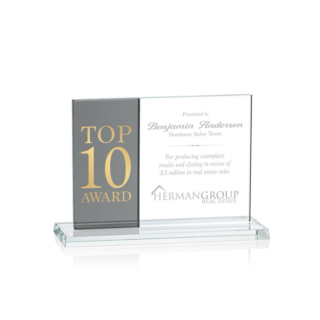 Composite Horizontal Award - Grey 6