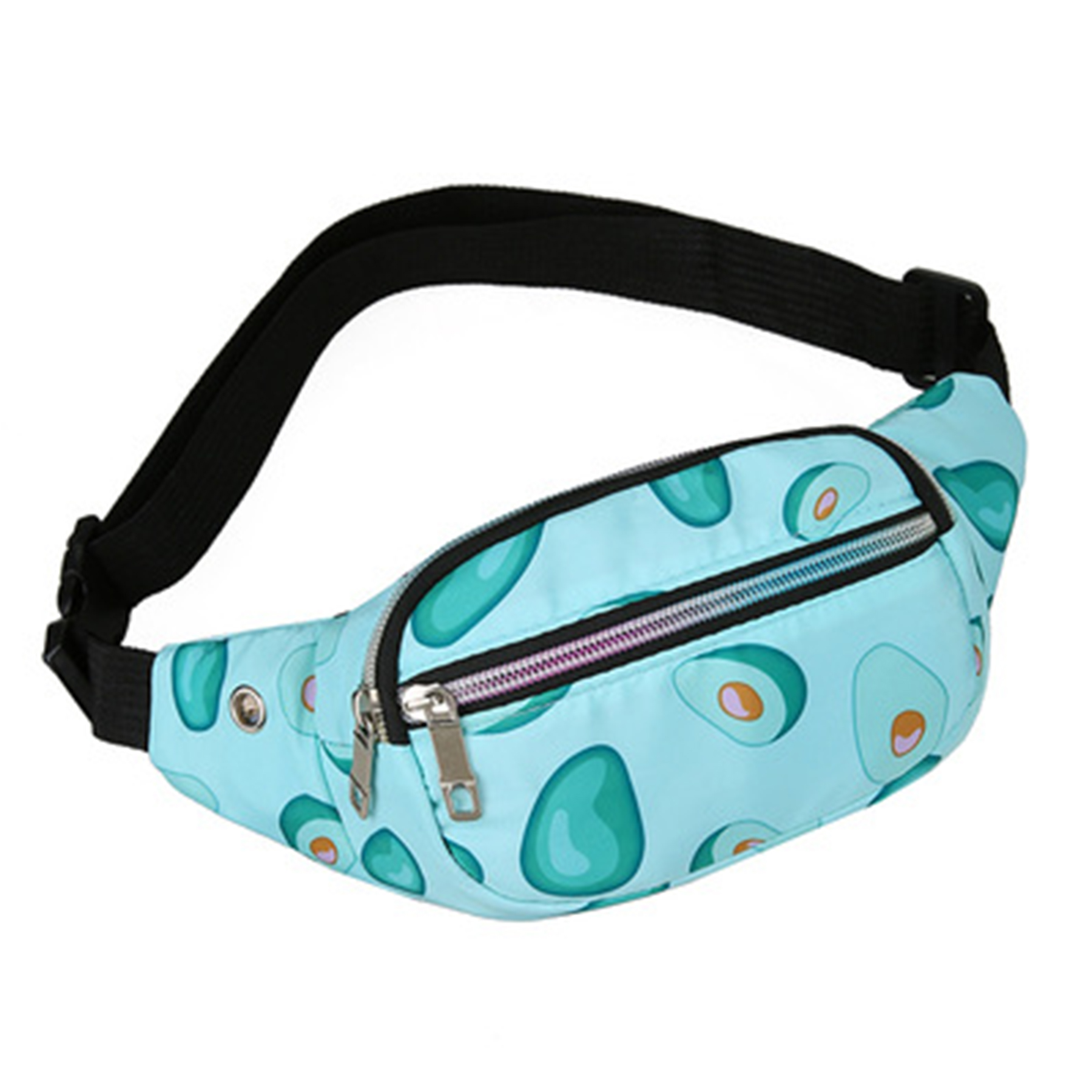 Nylon Crossbody Waist Funny Pack Adjustable  Large Capacity 5