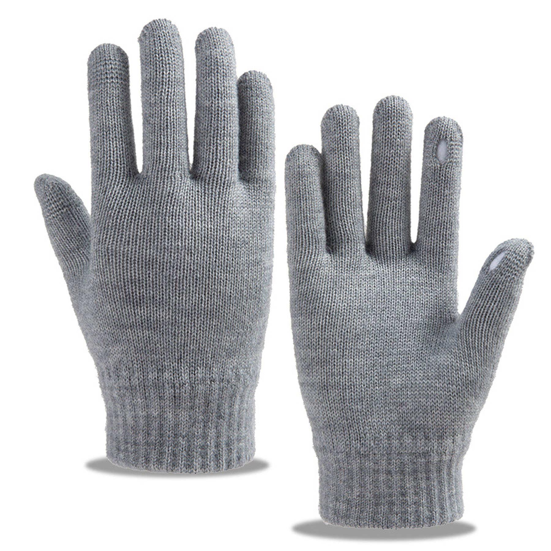 Solid Color Windproof Fingerless Gloves 10