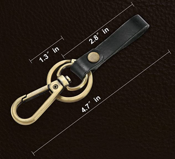 Leather Keychain 8