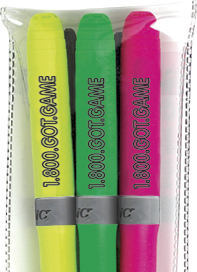 BIC® Brite Liner Grip™ 3-Pack