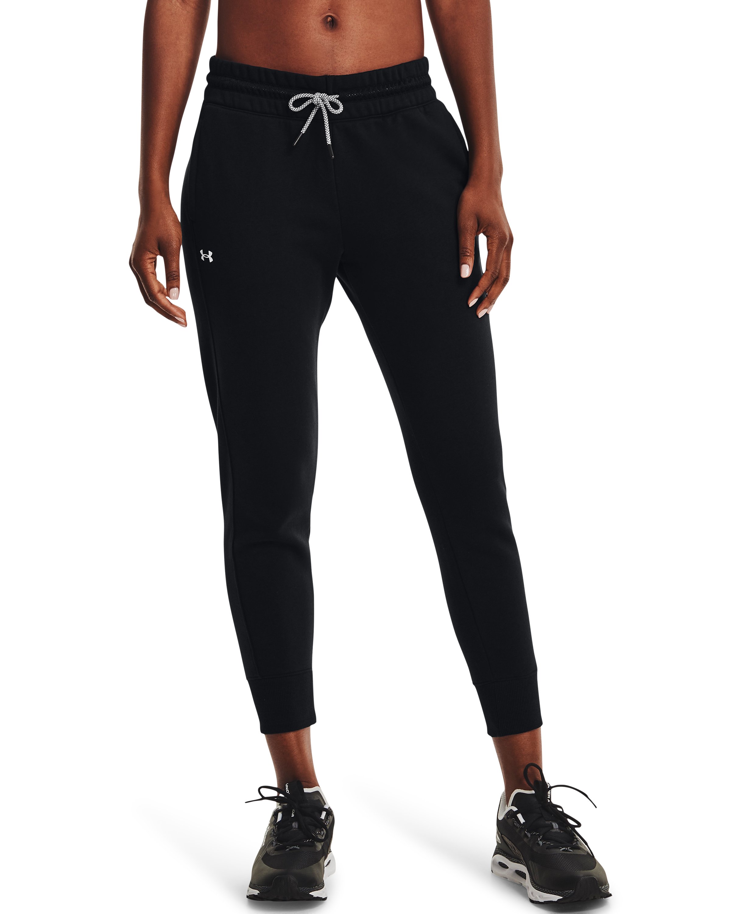 Women's UA Rival Fleece Mesh Pants  2