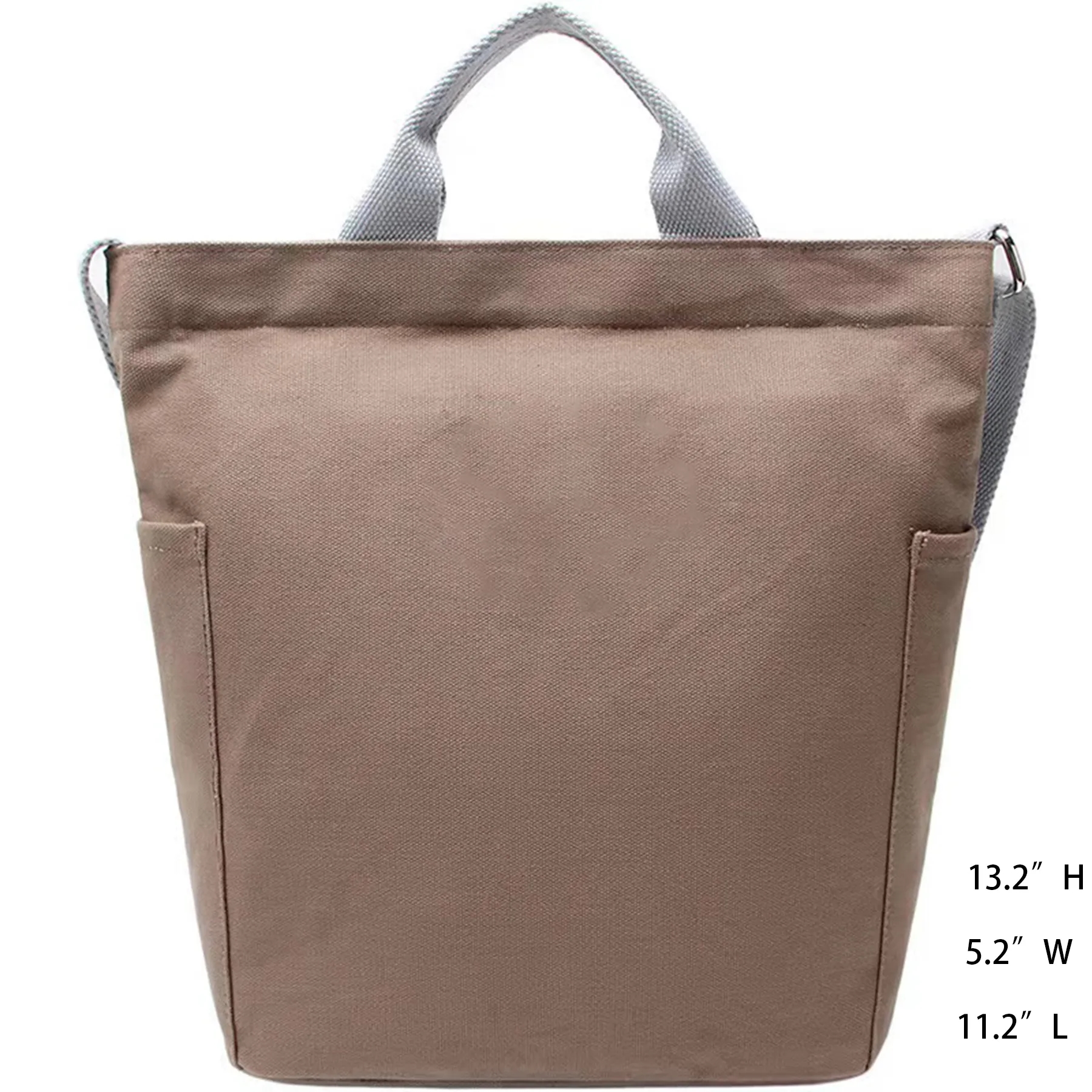 Canvas Tote Handbags, custom tote bag with logo imprint 2