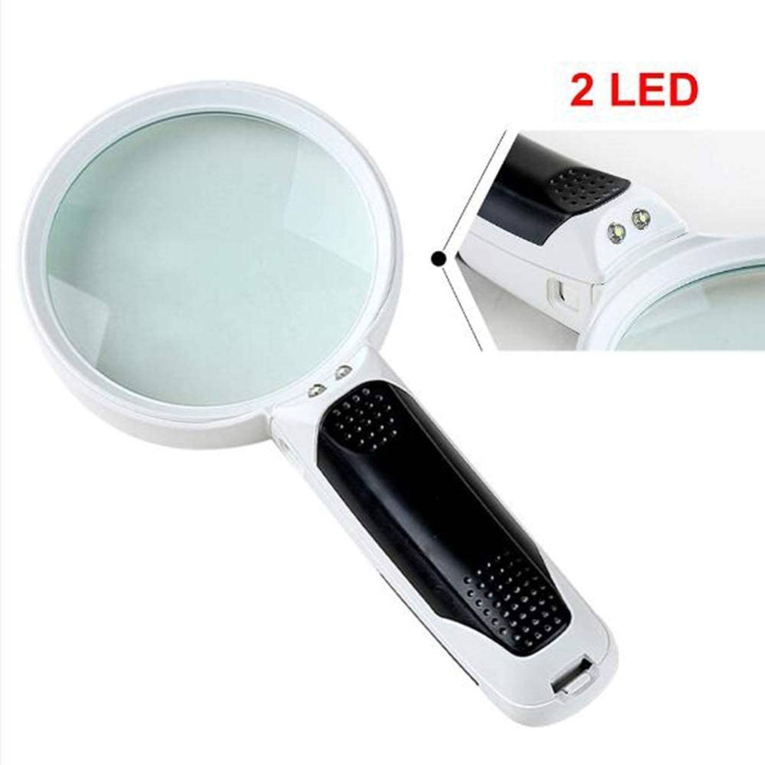 Handheld Magnifying Glass With Light Detachable 8