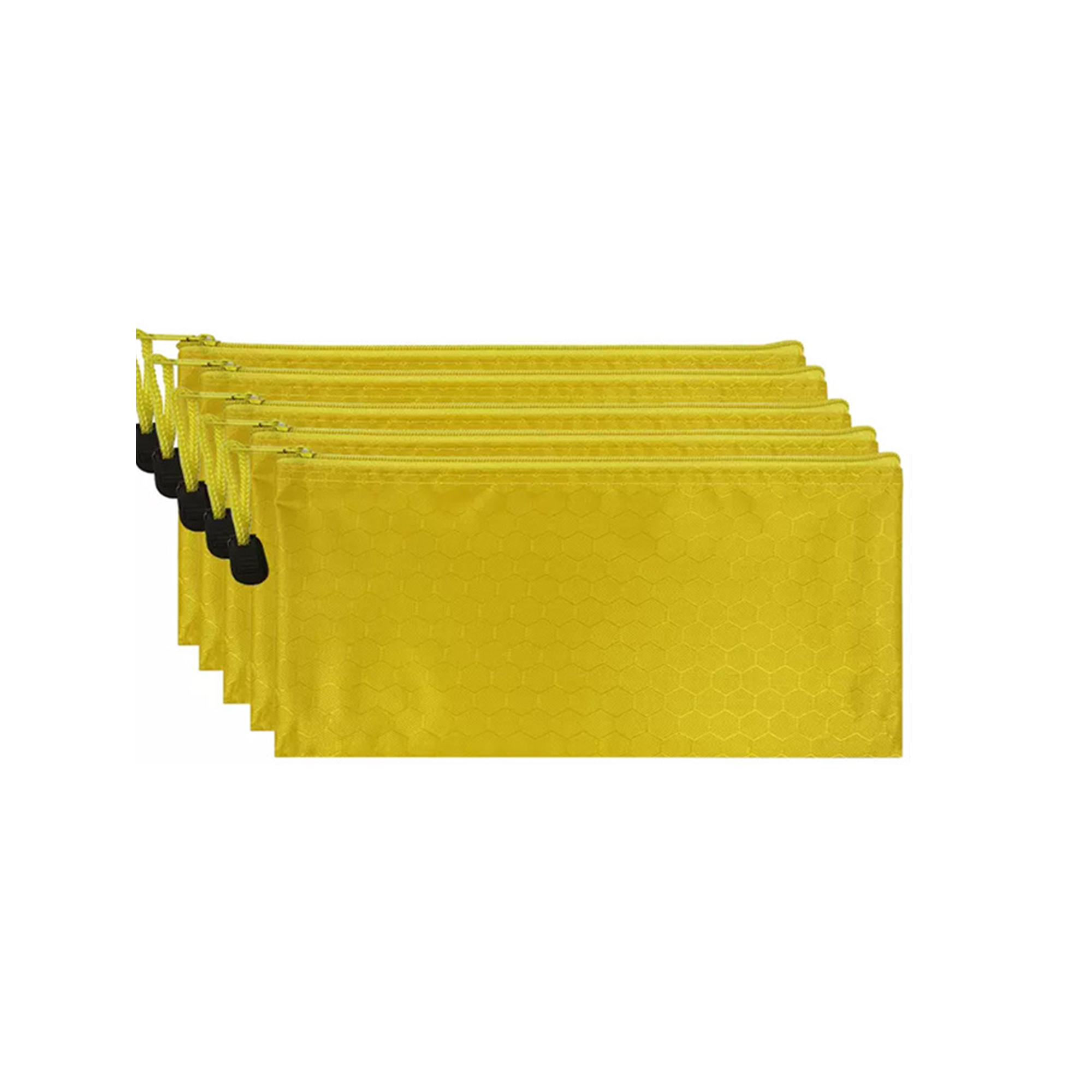 Waterproof Oxford Zipper Pencil Case Football Pattern 4