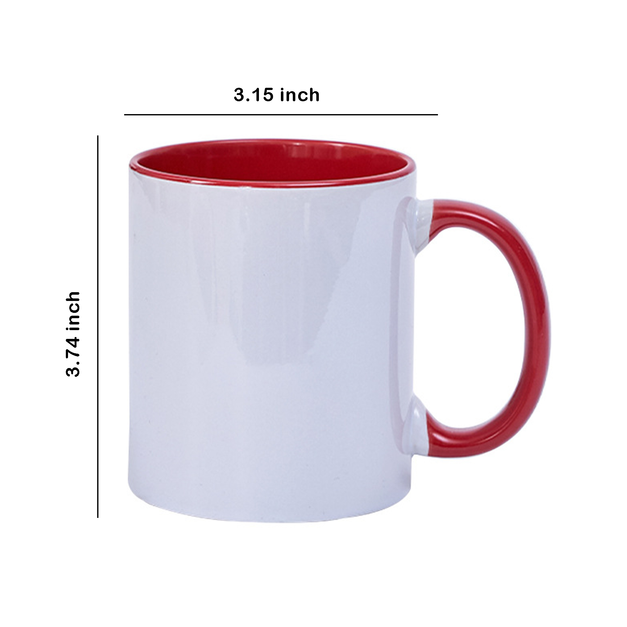 11oz Personalized Ceramic Mug 8
