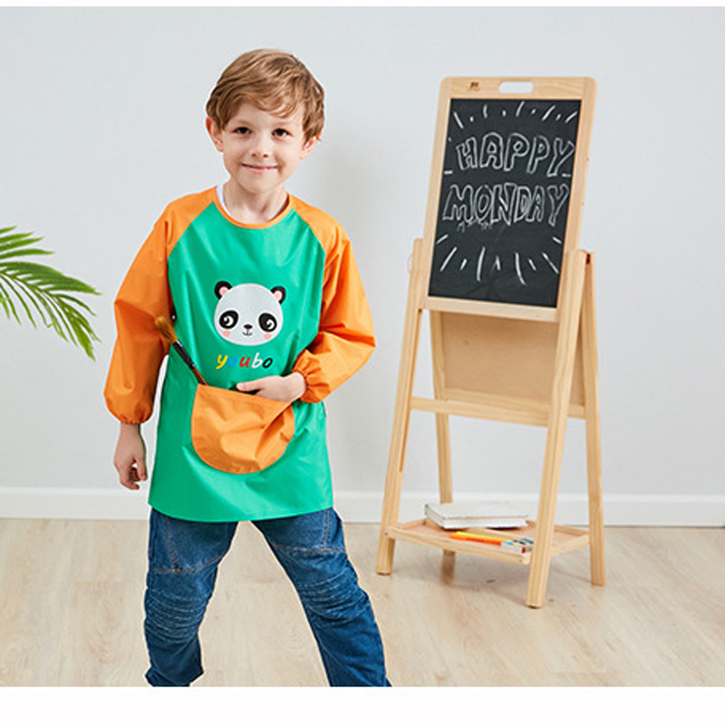 Waterproof Kids Long Sleeve Apron 7
