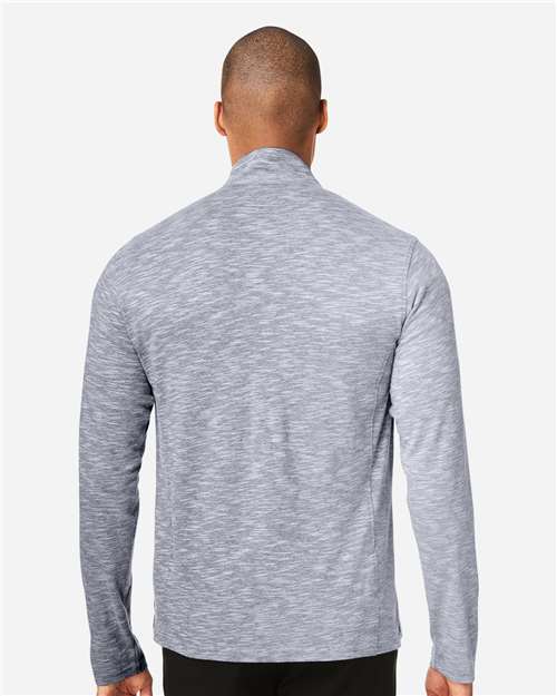 Men's Eclipse Jacquard Quarter-Zip Pullover - NE415 23