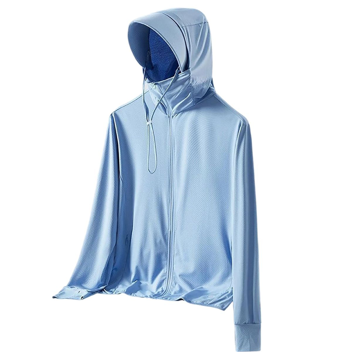 Quick Dry Hooded Polyester Sunscreen for Cycling and Hiking 5