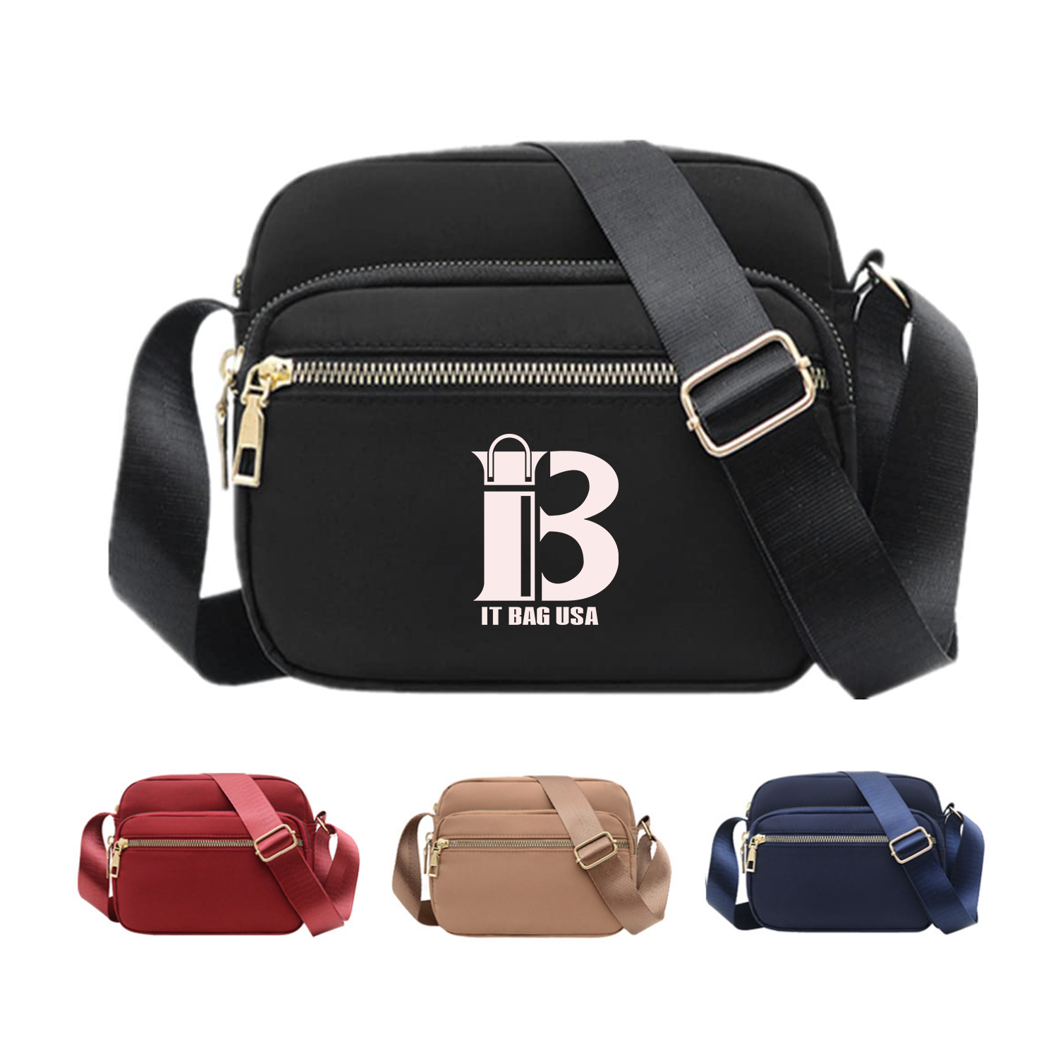 Nylon Crossbody Bags for Women Purses 2
