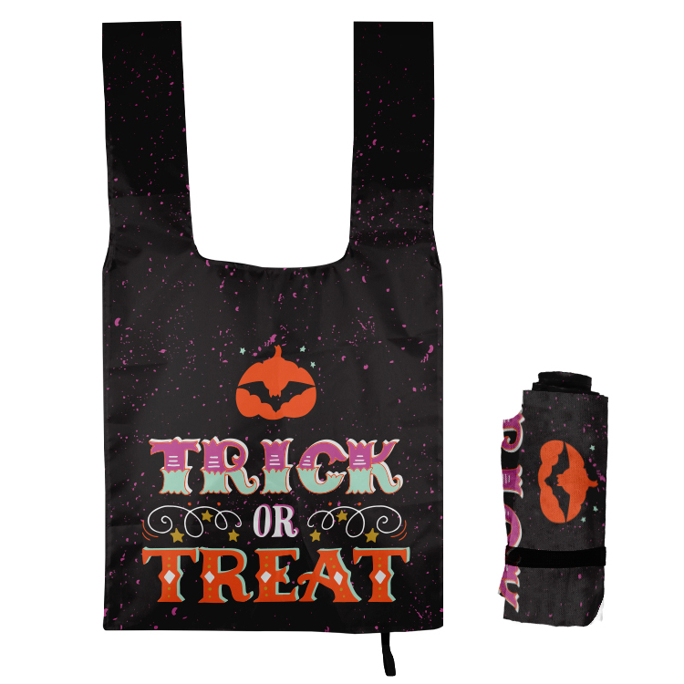 Roll-Up Grocery Tote w/Elastic Closure Strap 1