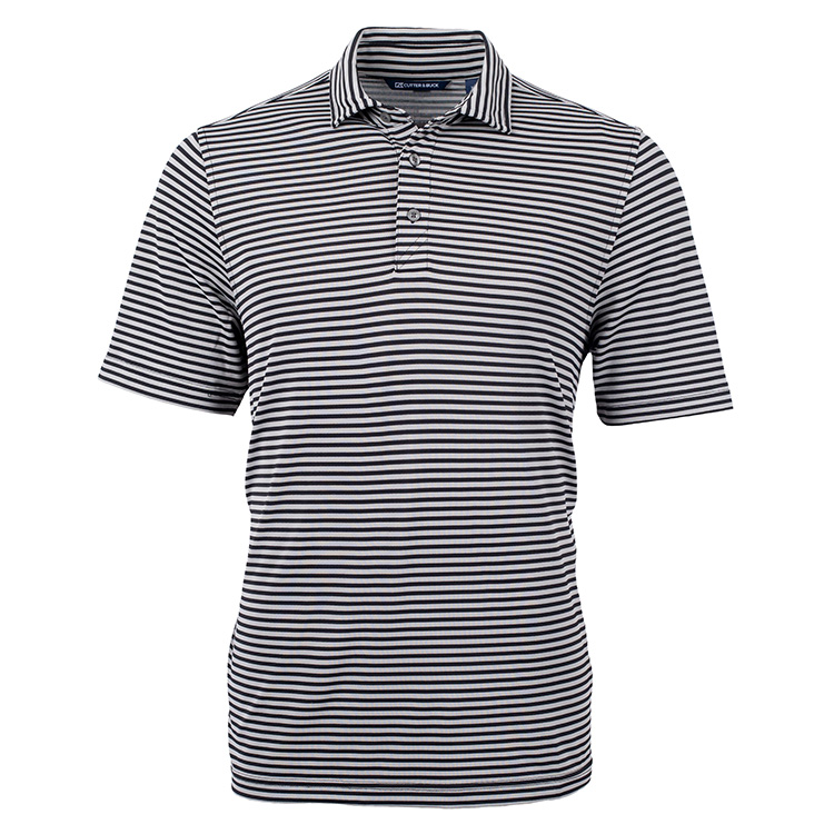 Cutter & Buck Virtue Eco Pique Stripe Recycled Men's Polo 16