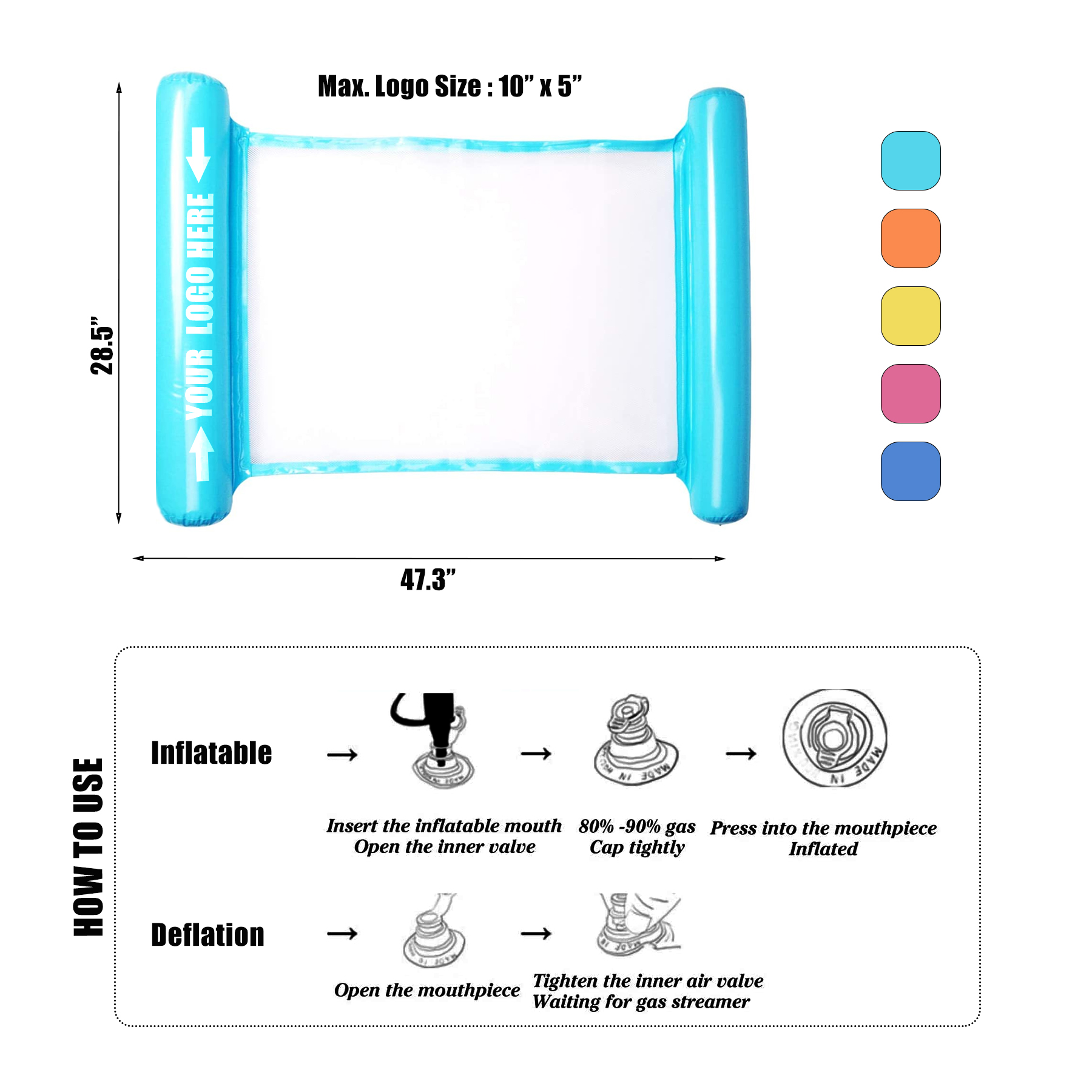 Folding Swimming Hammock 1