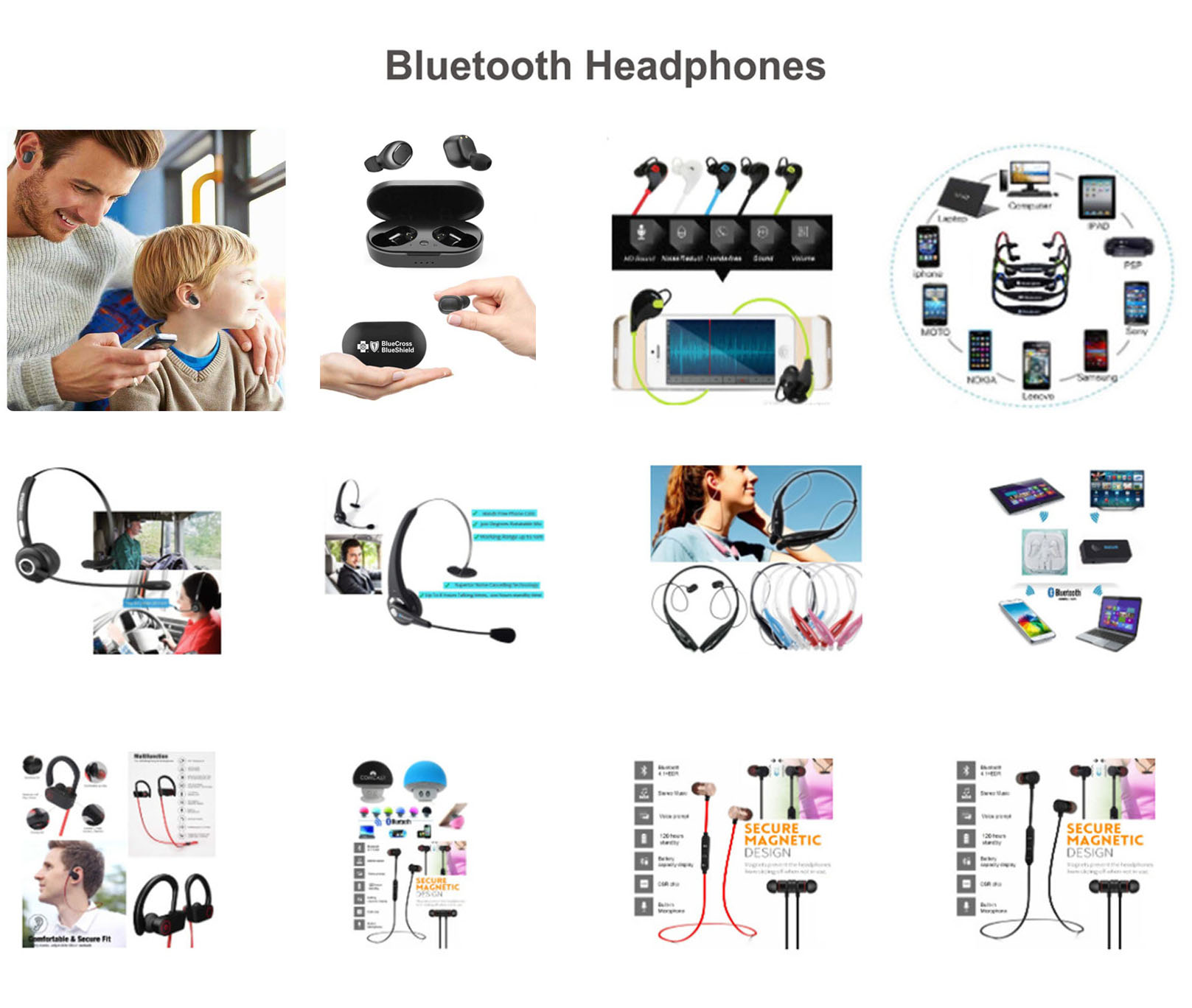 iBank ® Bluetooth Headphones