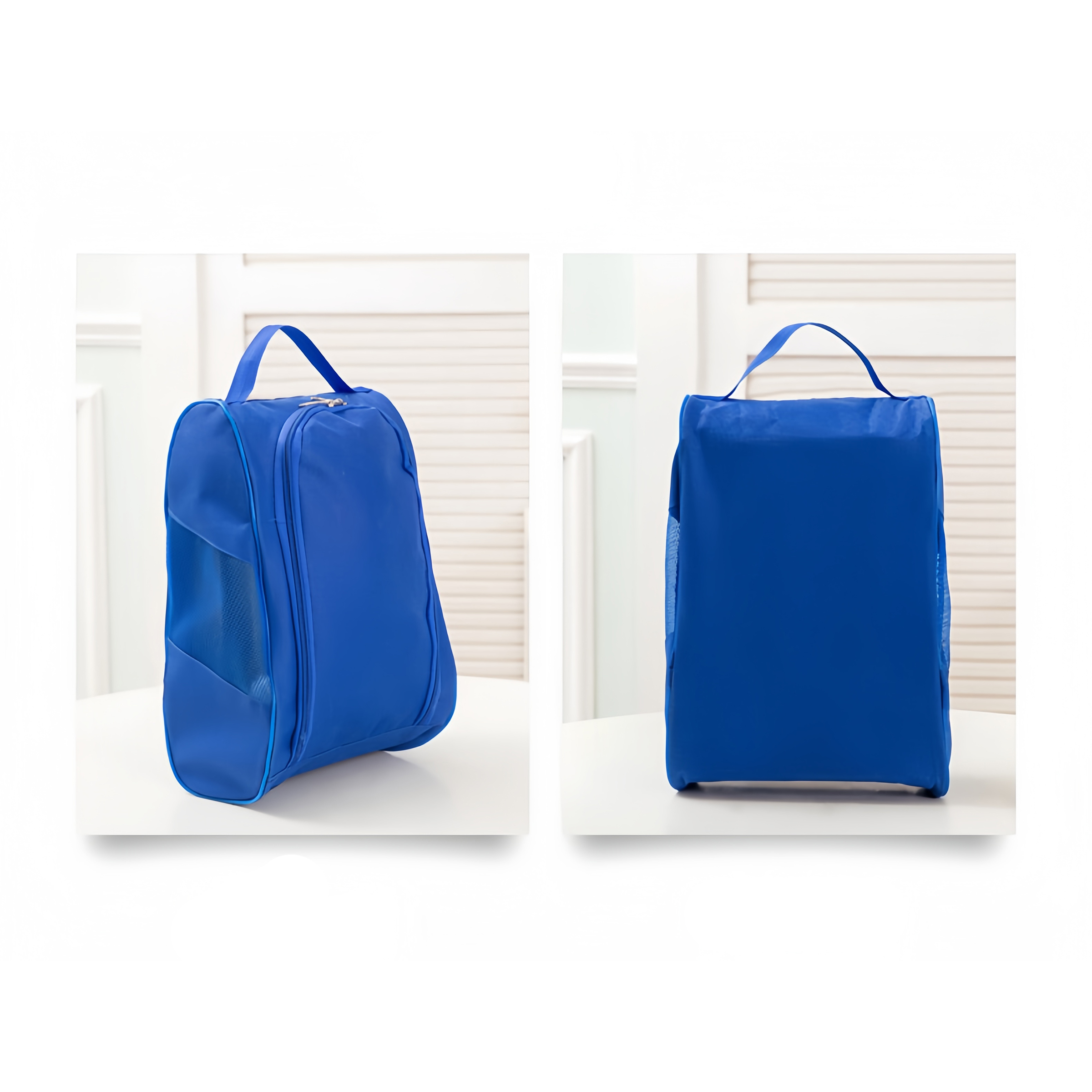 Waterproof Oxford Cloth Shoe Bag with Ventilation and Zipper 2