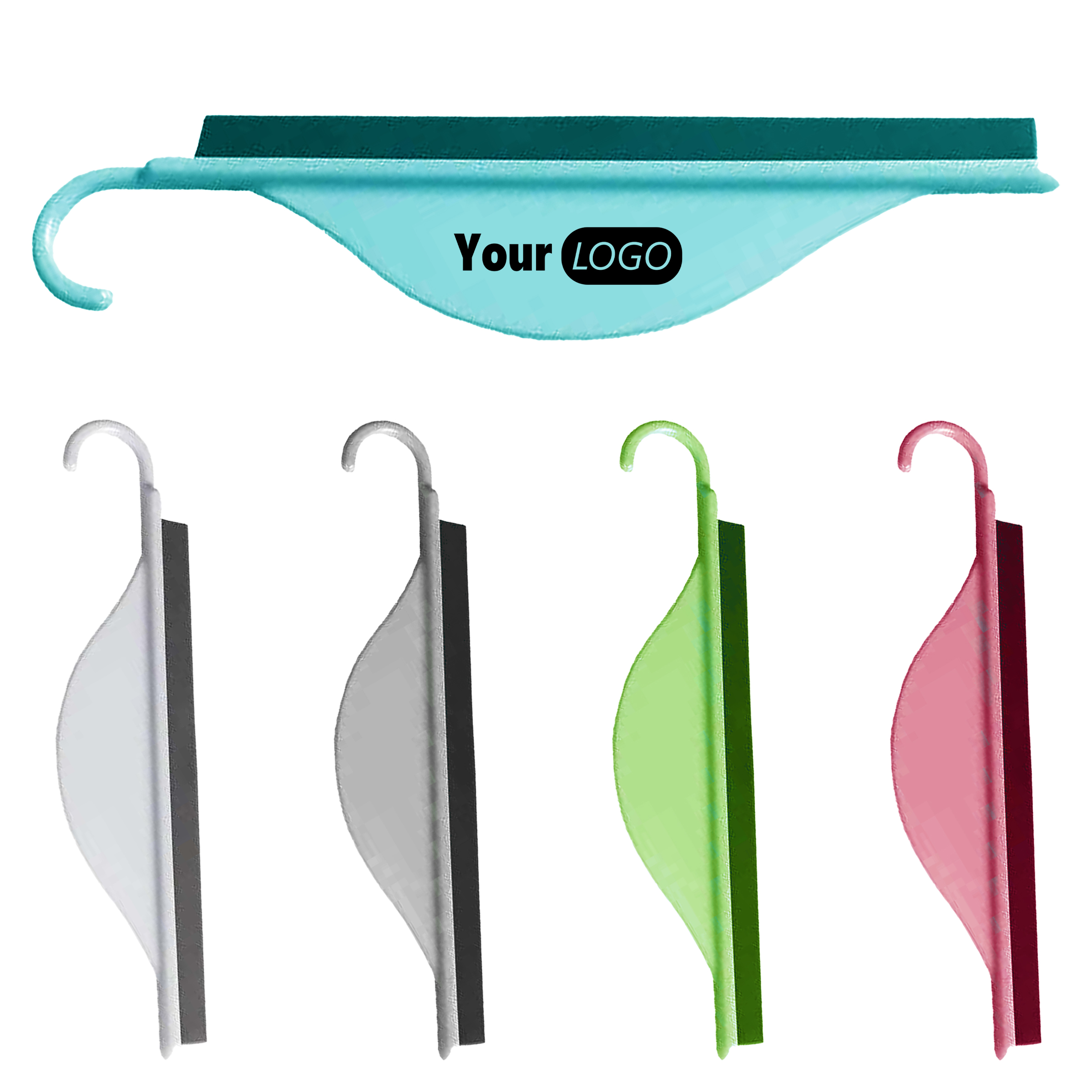 Plastic Compact Countertop Scraper With Custom Logo 2