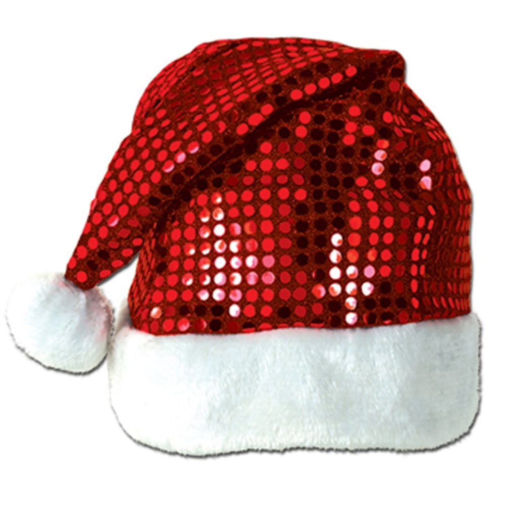 Sequins Santa Hats - One Size 2