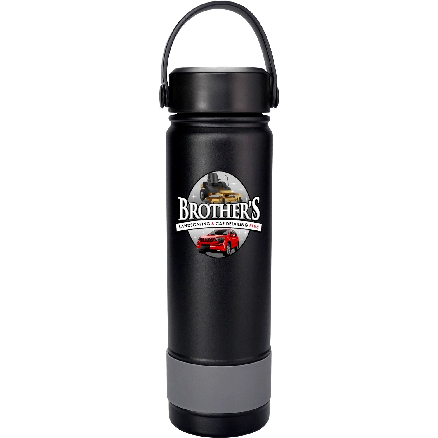 Metal Top 24 oz. Colorful Banded Bottle 7