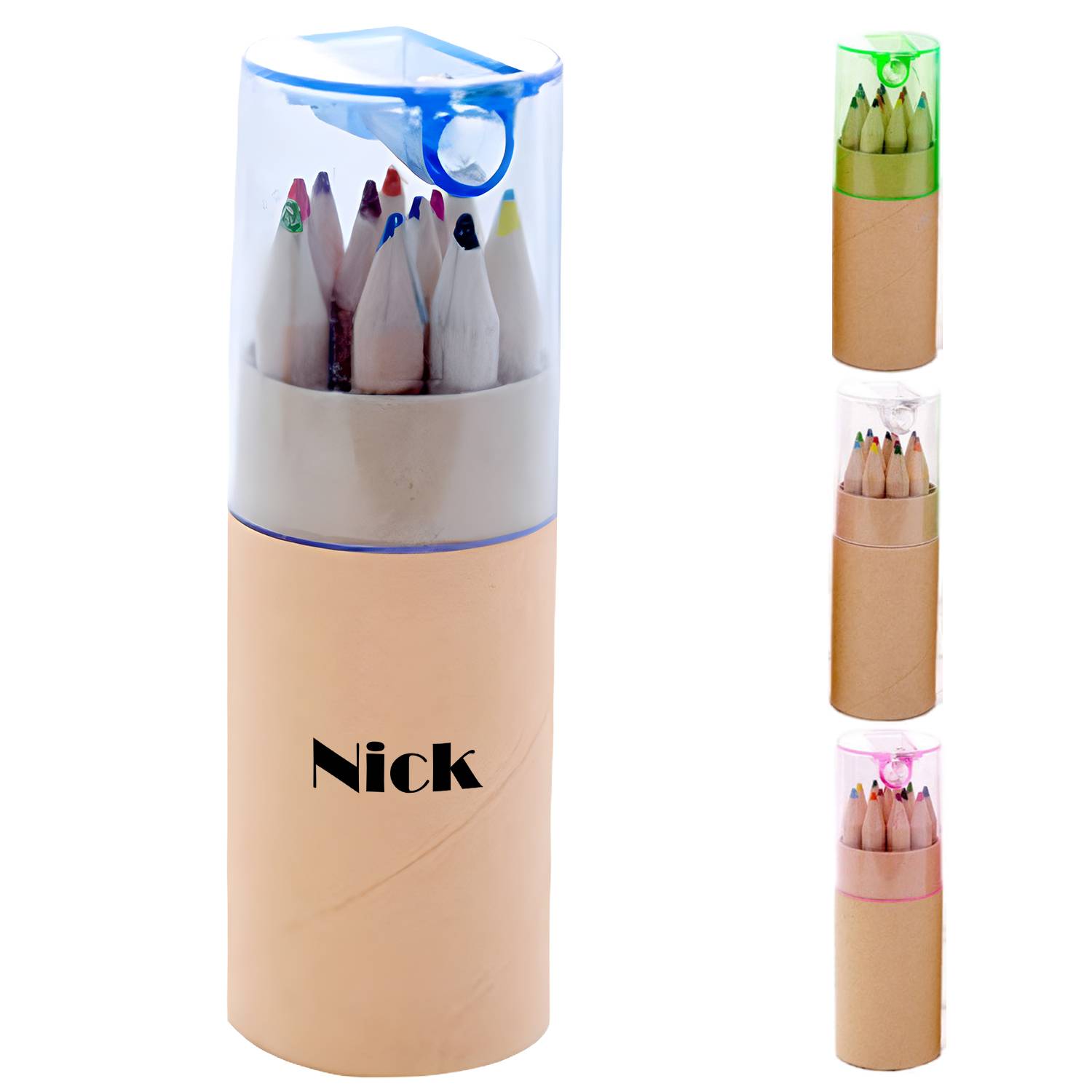 Colors Painting Writing Pencil sets W/ Sharpener case 2