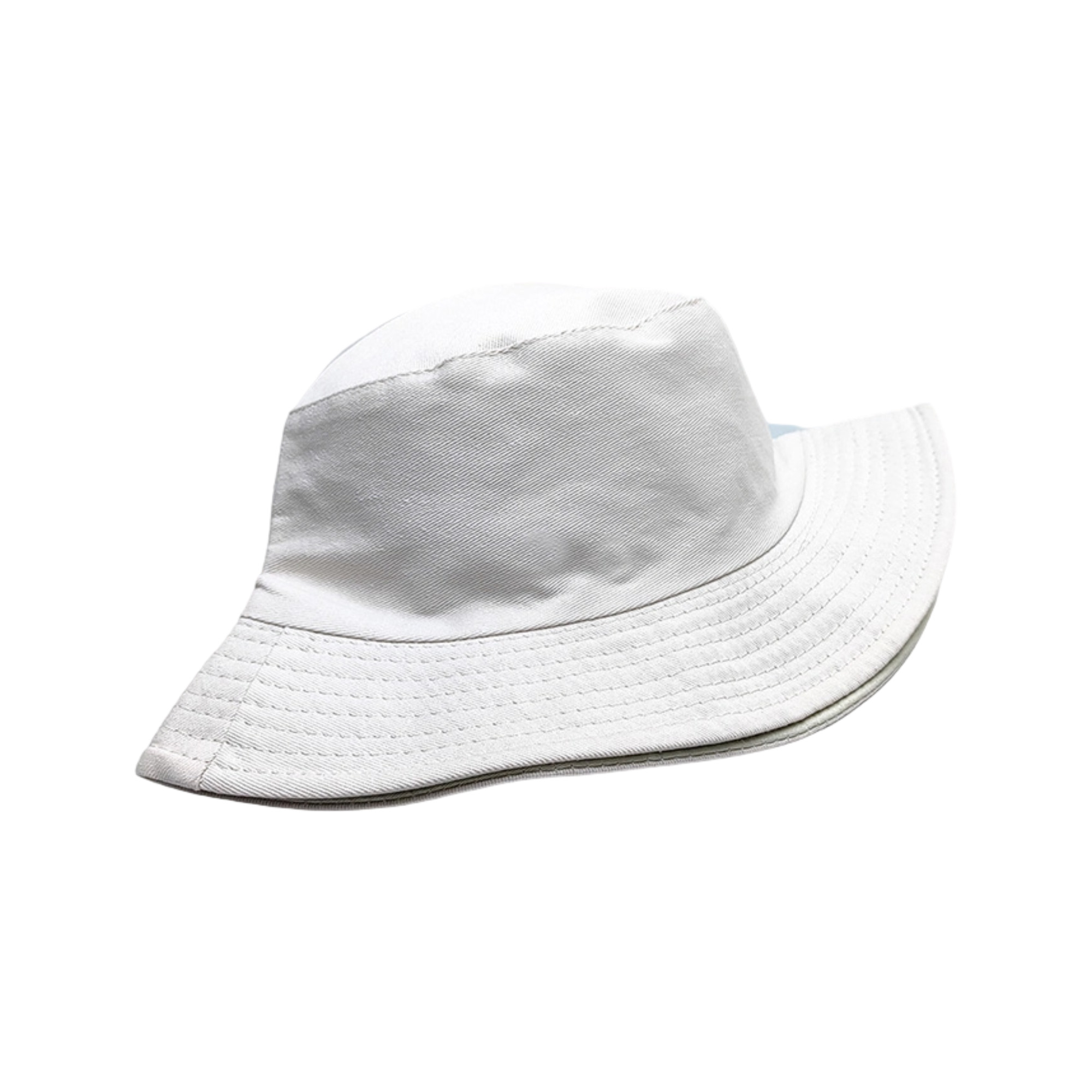 Cotton Bucket Sun Hat Embroidered Front Panel 11