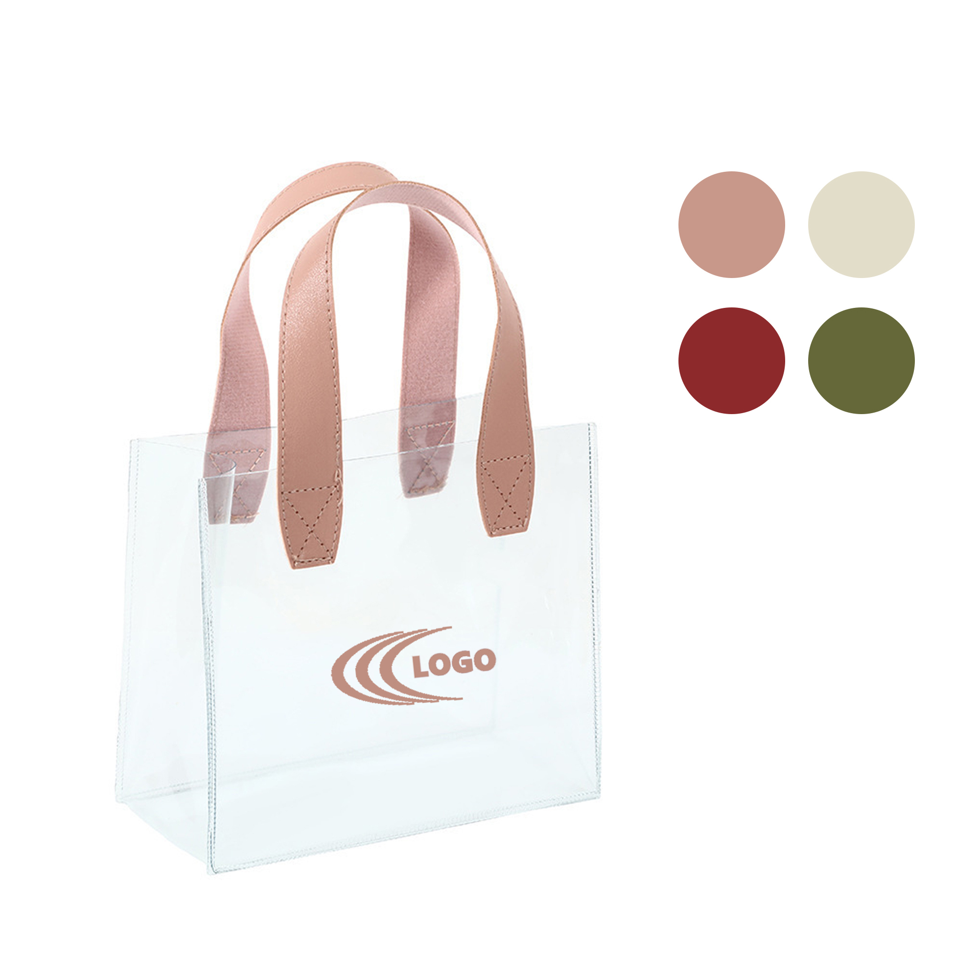 Transparent PVC Fashion Tote Bag 2