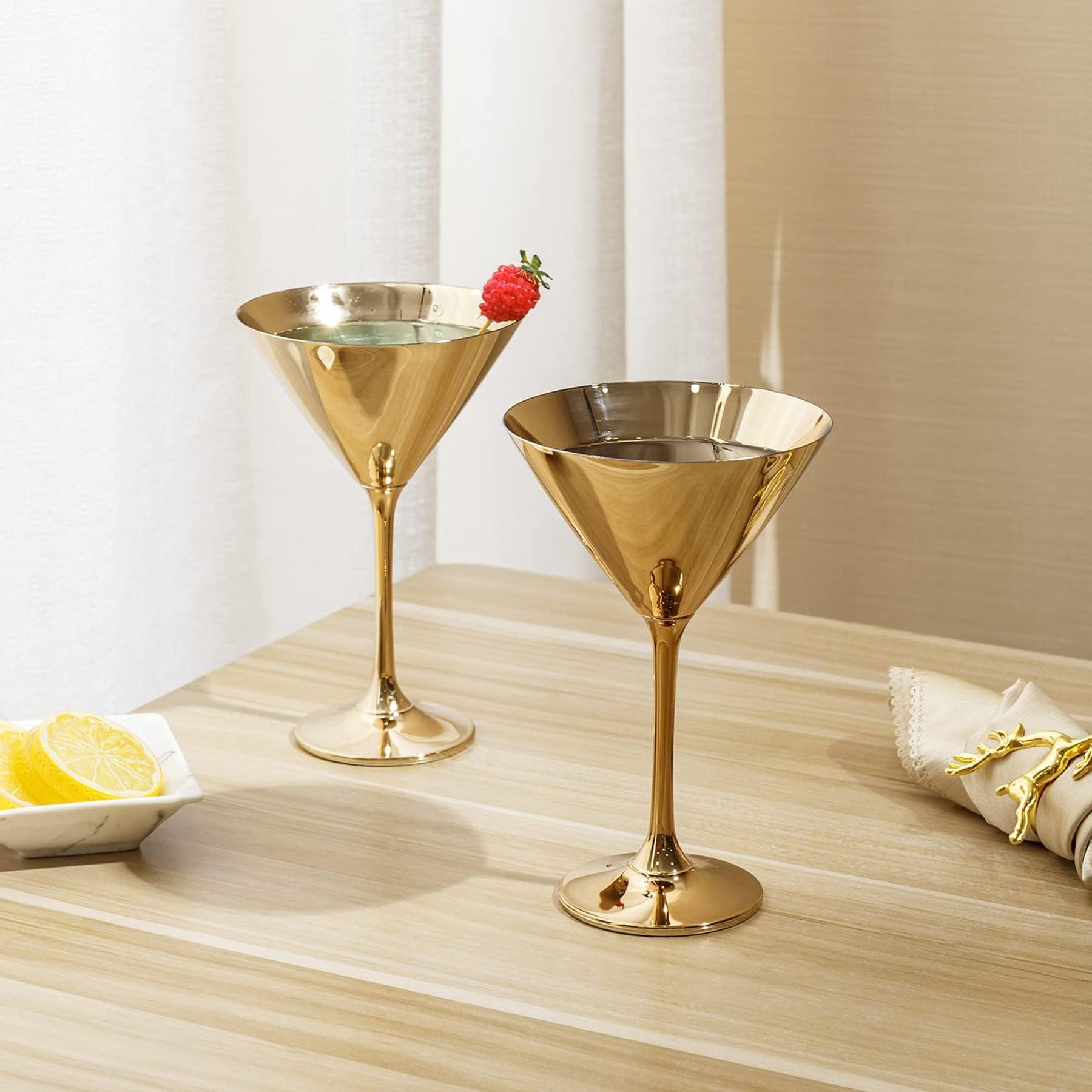 Stainless Steel Martini Glasses For Boating, Parties 5