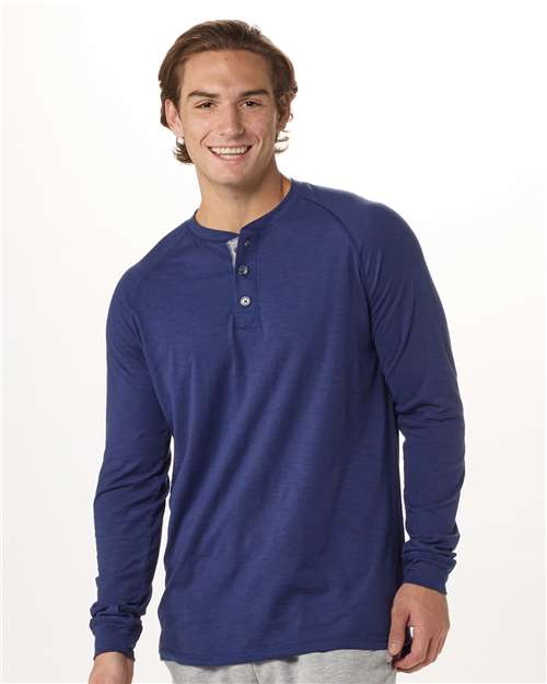 Unisex Henley Long Sleeve T-Shirt - BM3101 41