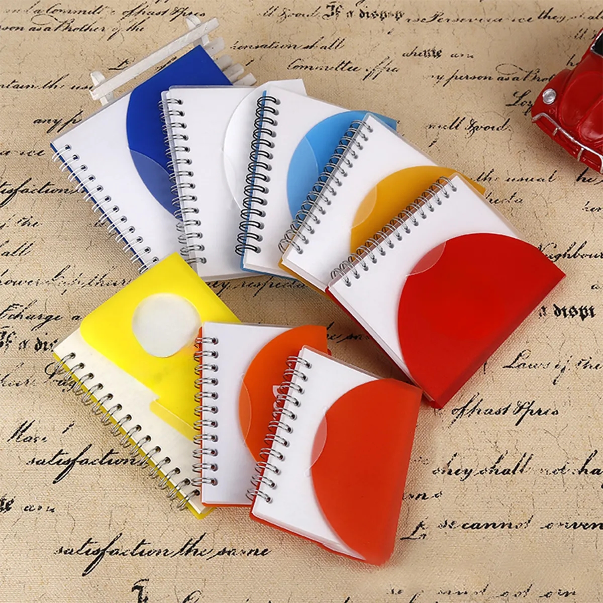 Spiral Square Manuscript Notebook Stationery Notepad 5