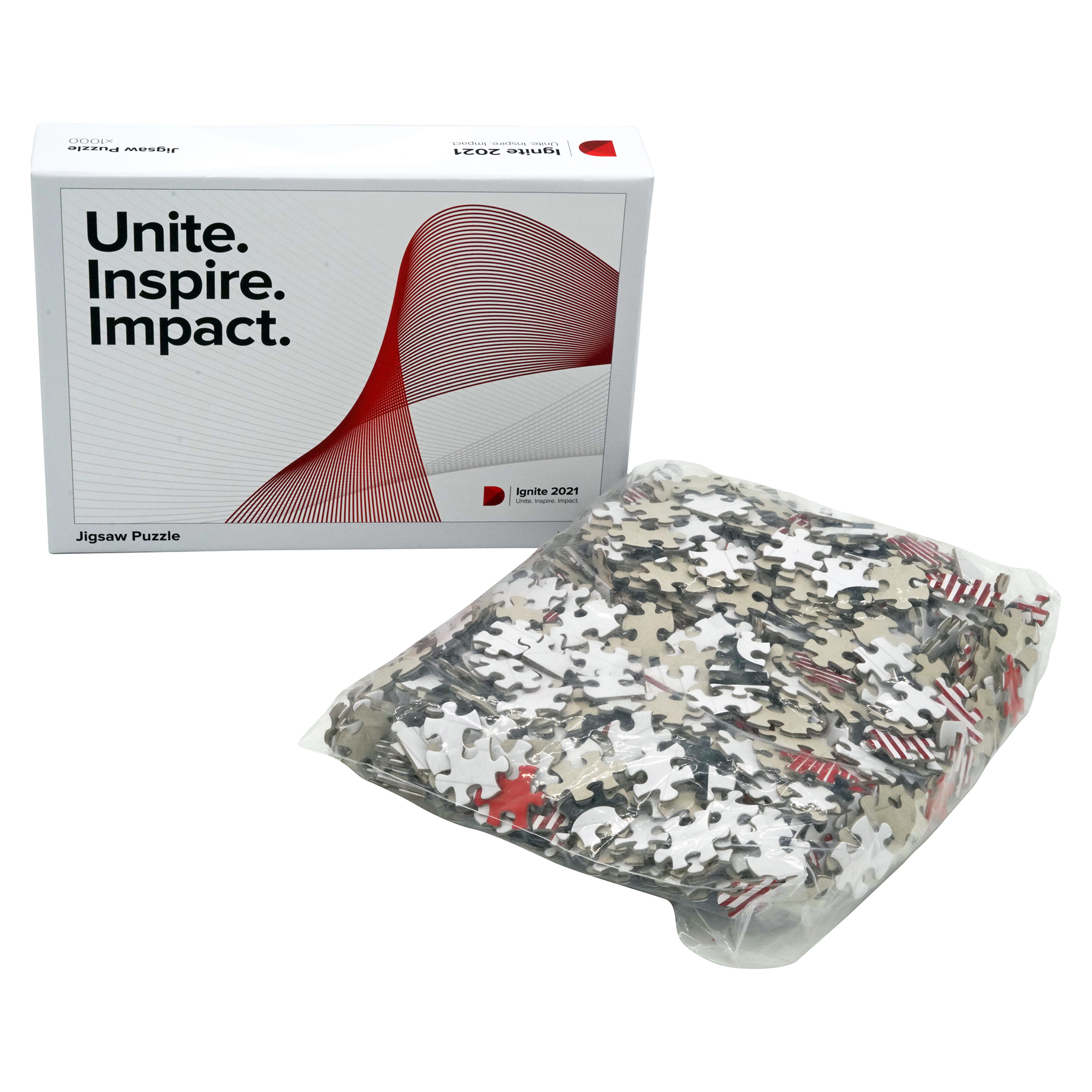 Mosaic Custom 1000-Piece Jigsaw Puzzle – 28.94" x 20.08", Any Design, Low Minimum 14