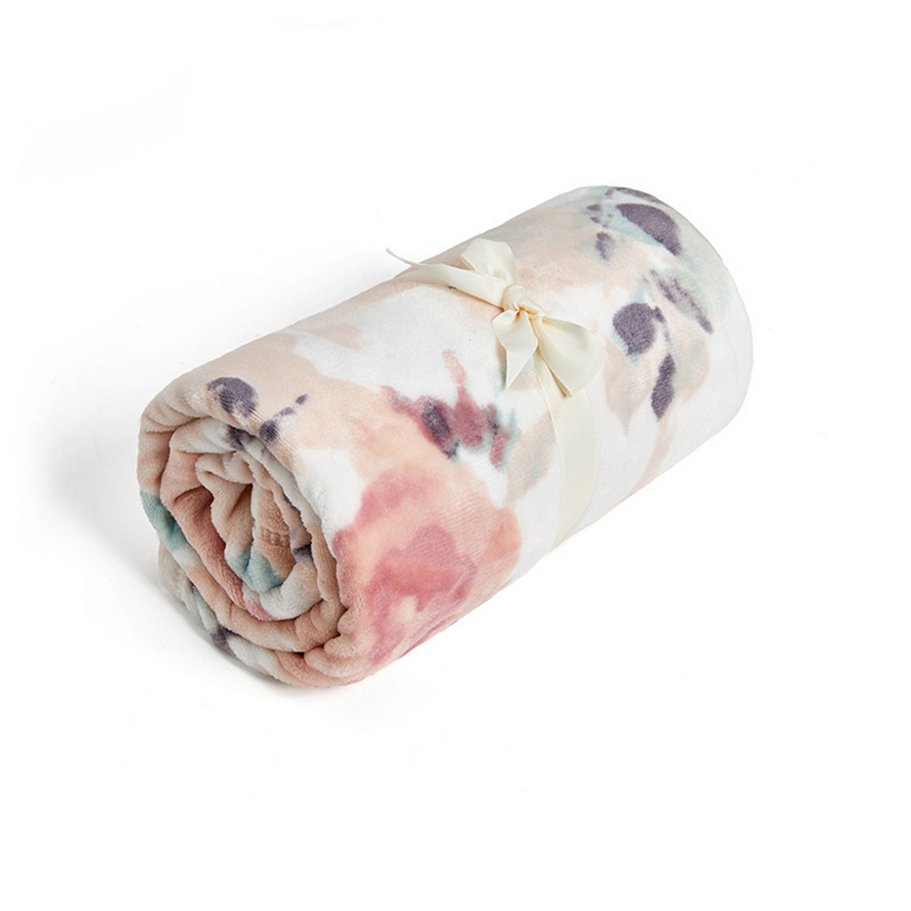 Full Color Print Flannel Blanket for Couch 2