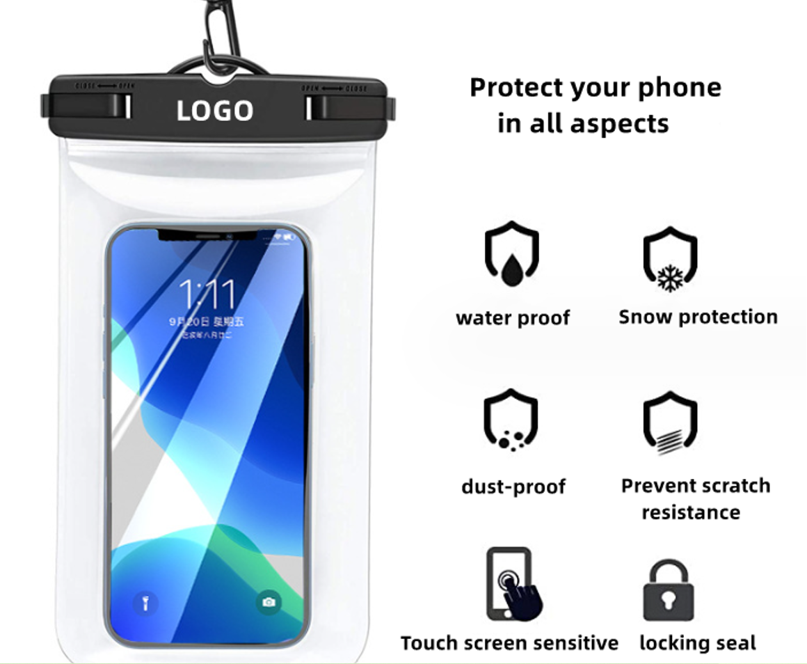 PVC mobile phone waterproof bag 1
