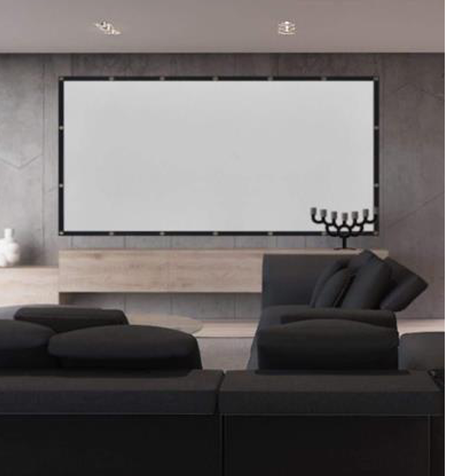 100" Portable Projector Screen for Outdoor and Indoor Movies 5