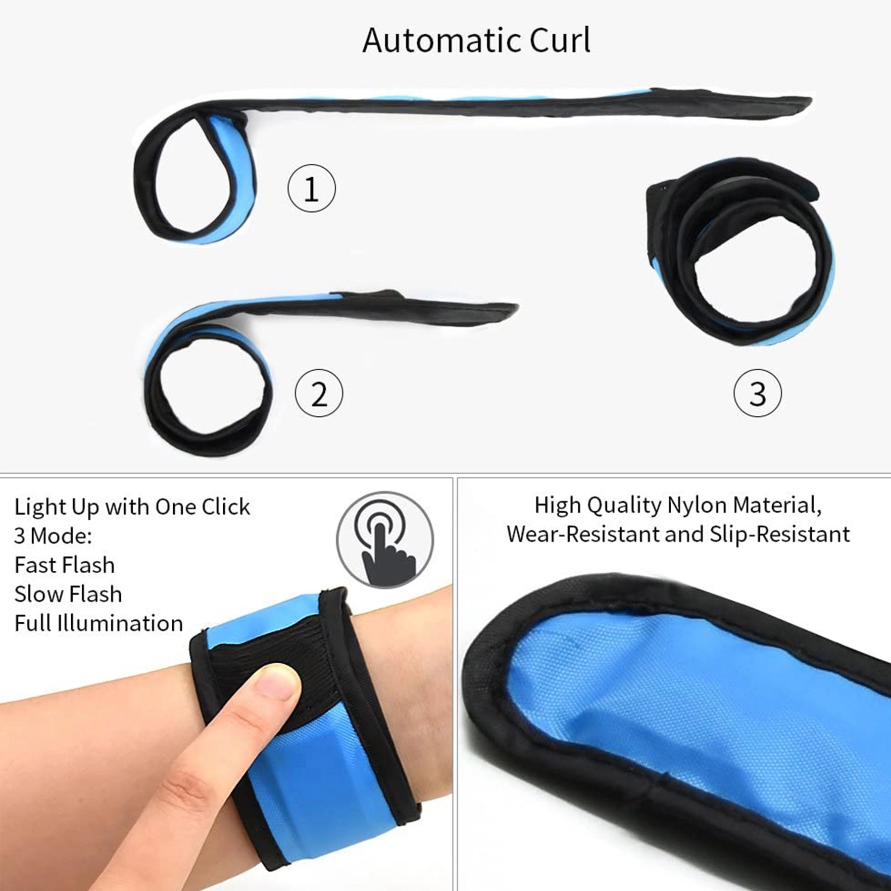 LED Slap Bracelets 5