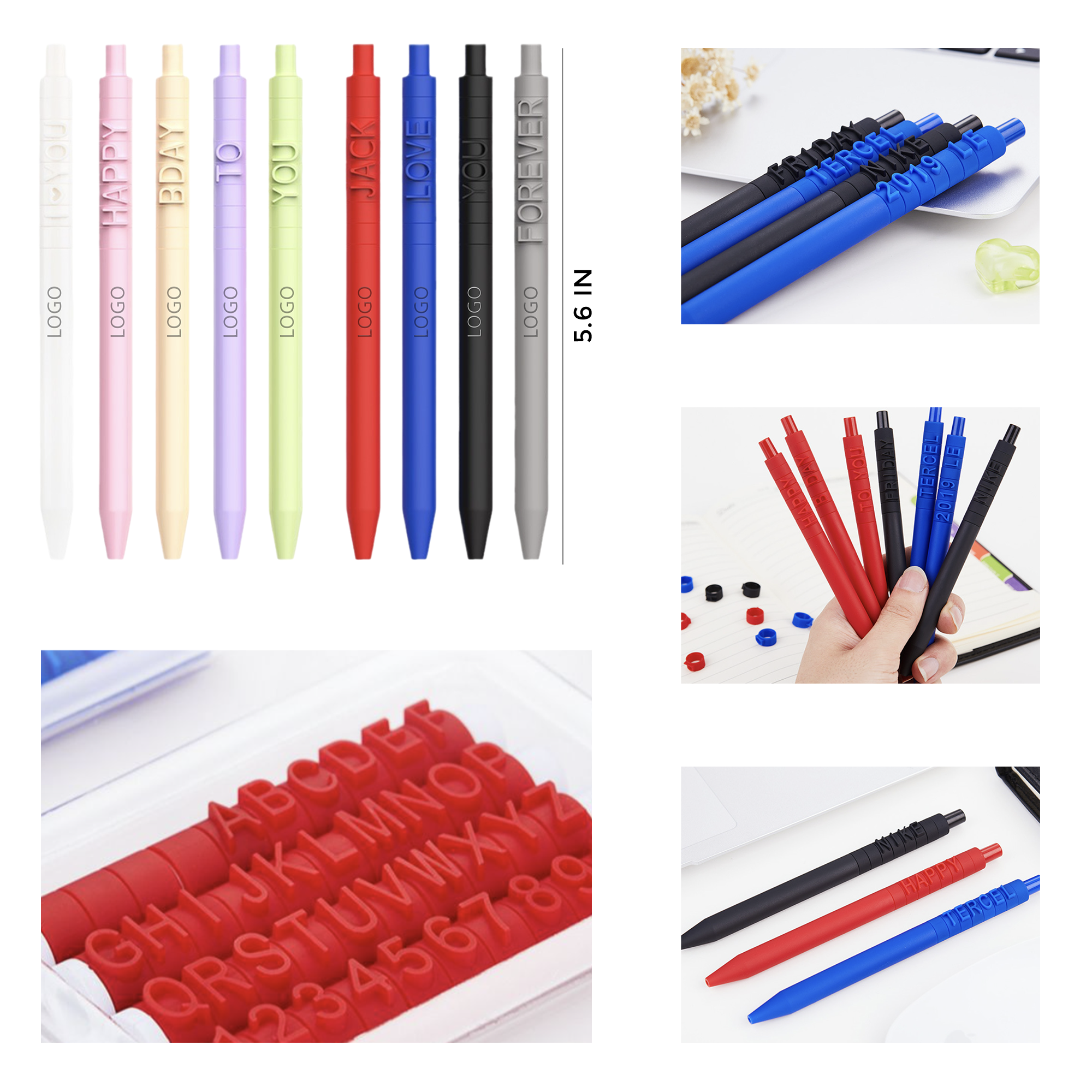 MOQ 10 PCS DIY Handwritten Alphabet Pen 1