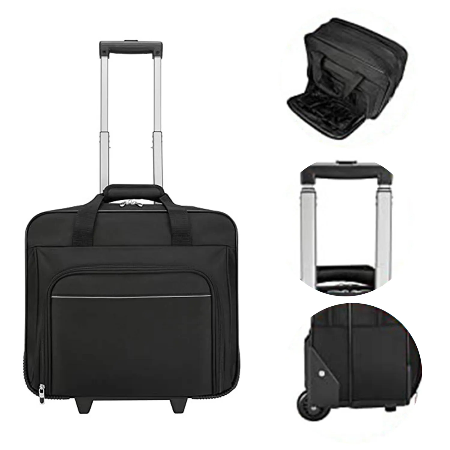 Rolling laptop case 5