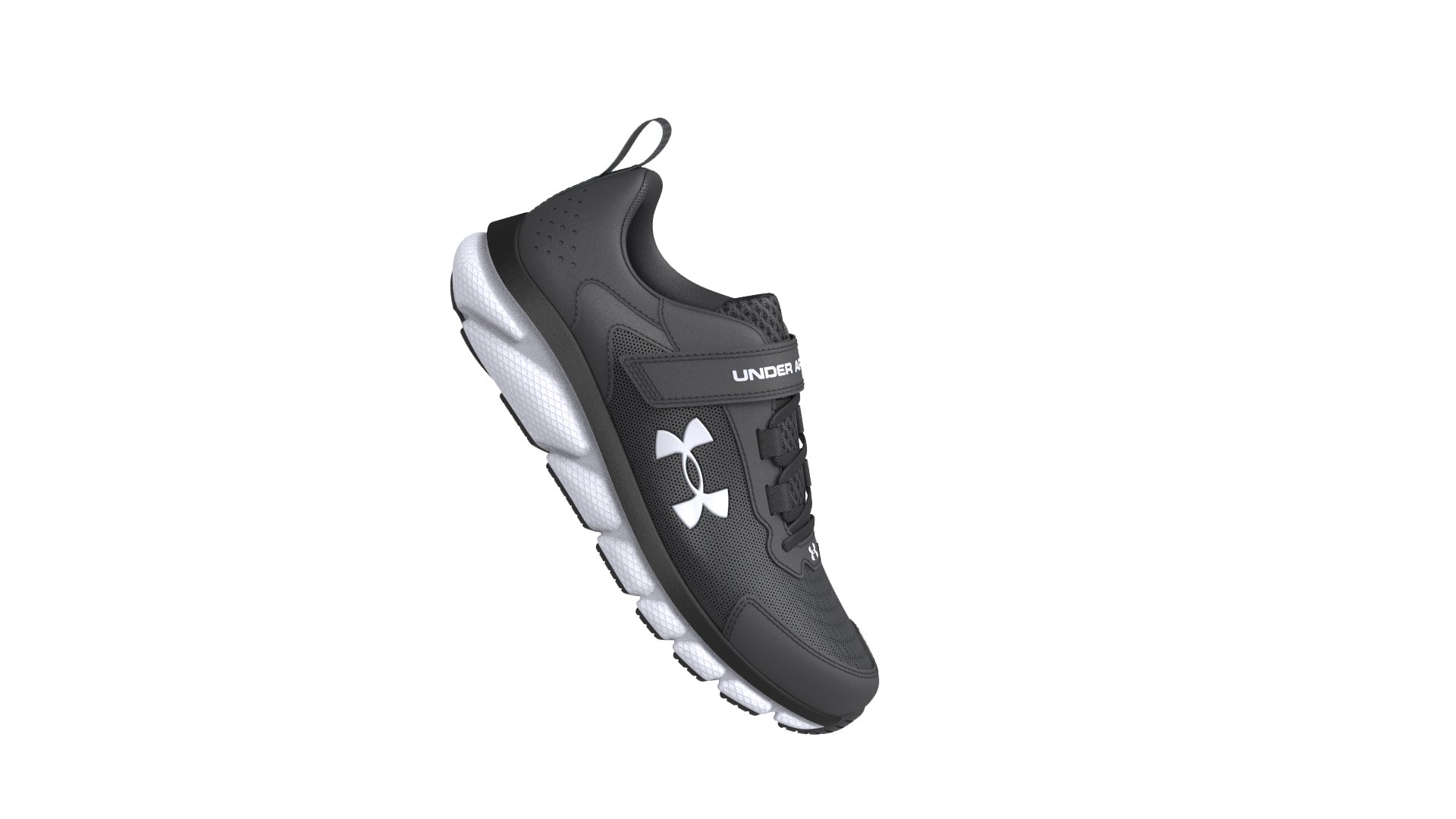 UA Assert 9 Wide AC Boys' Pre-School Running Shoes 2