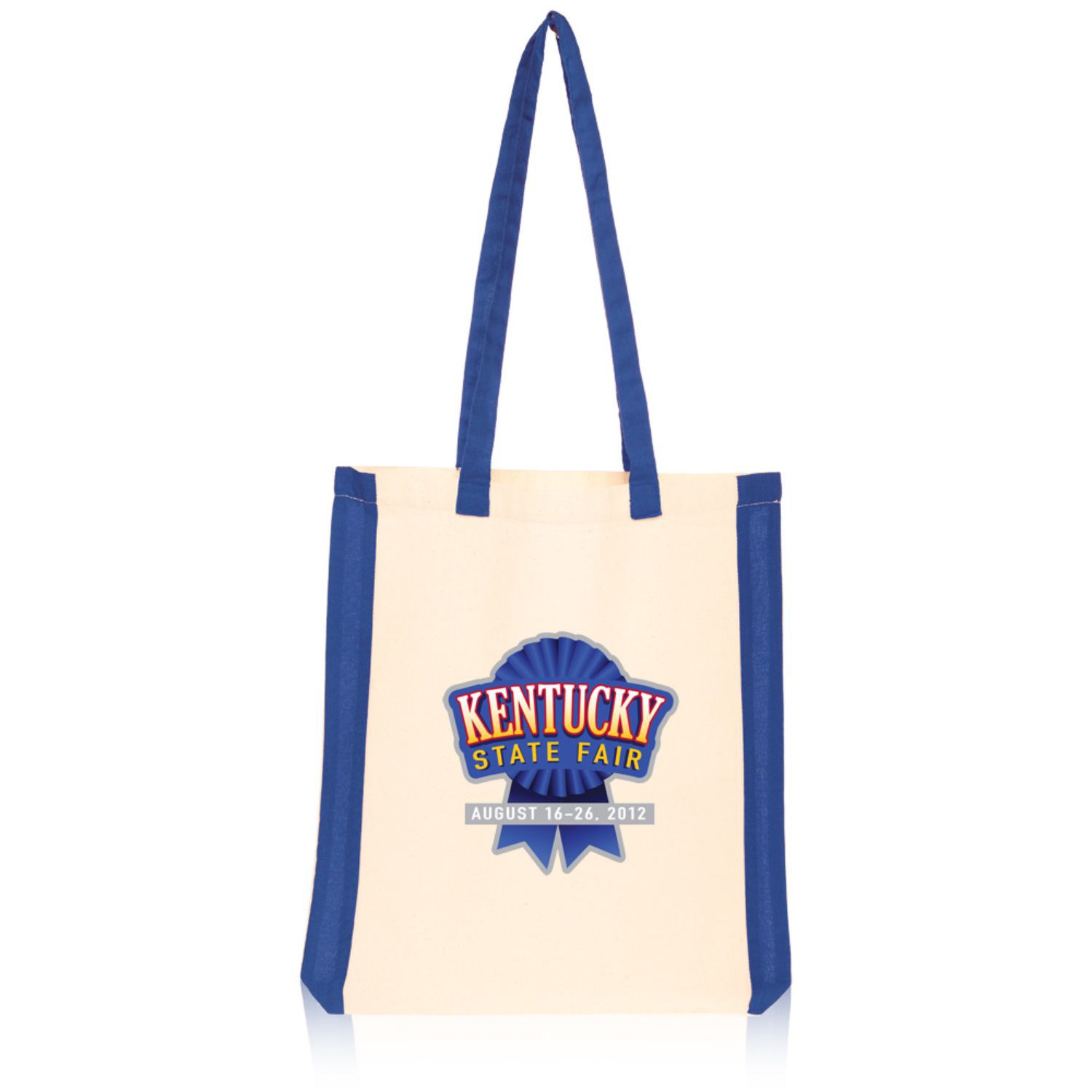 Stripes Style Shopping Cotton Tote Bag 2